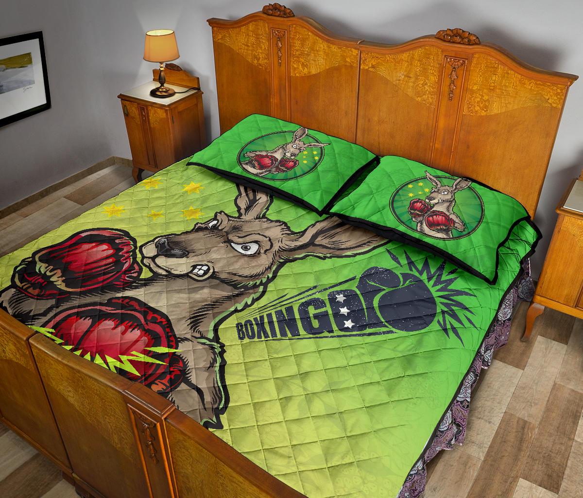quilt-bed-set-kangaroo-boxing
