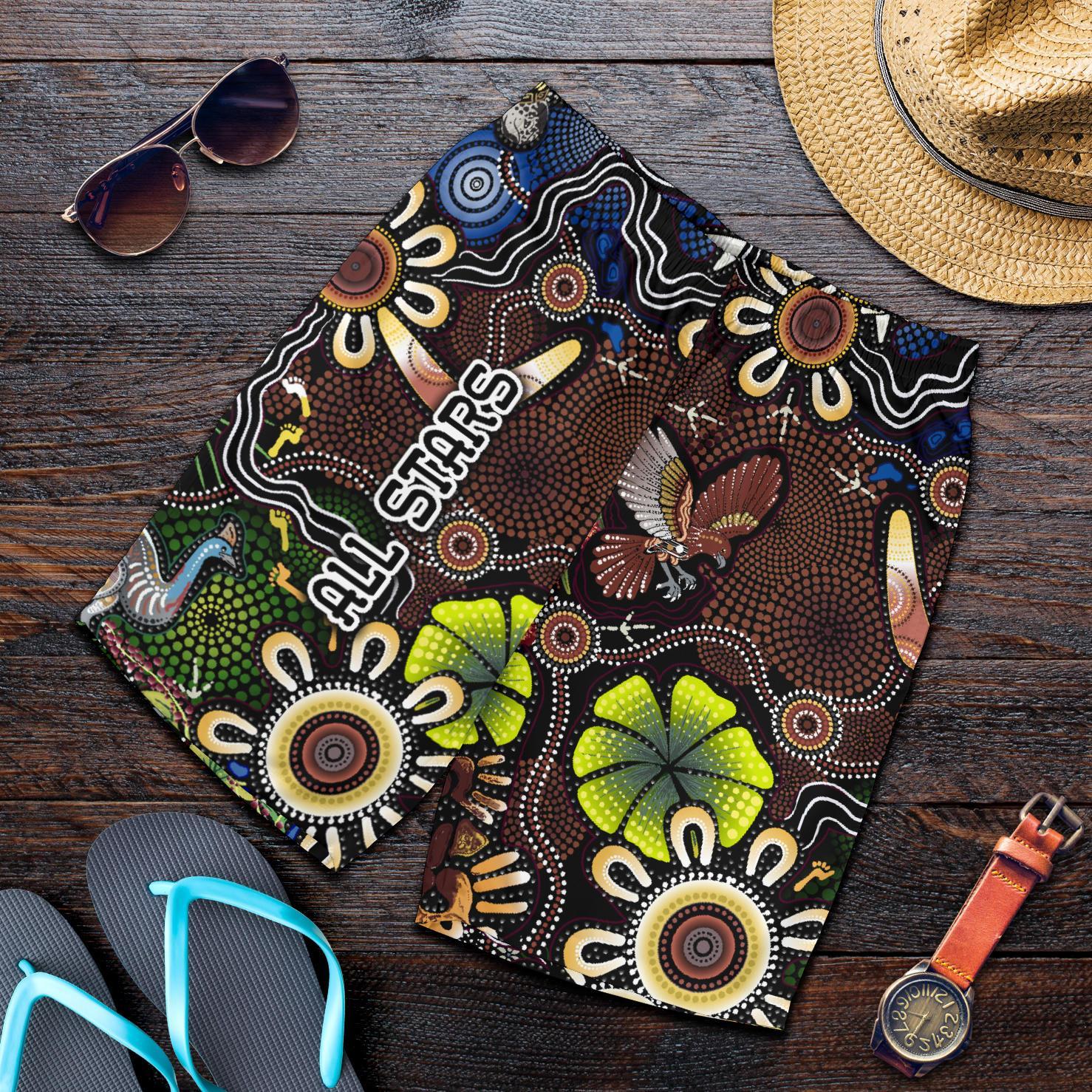 combo-polo-shirt-and-men-short-indigenous-all-stars-ethnic-style