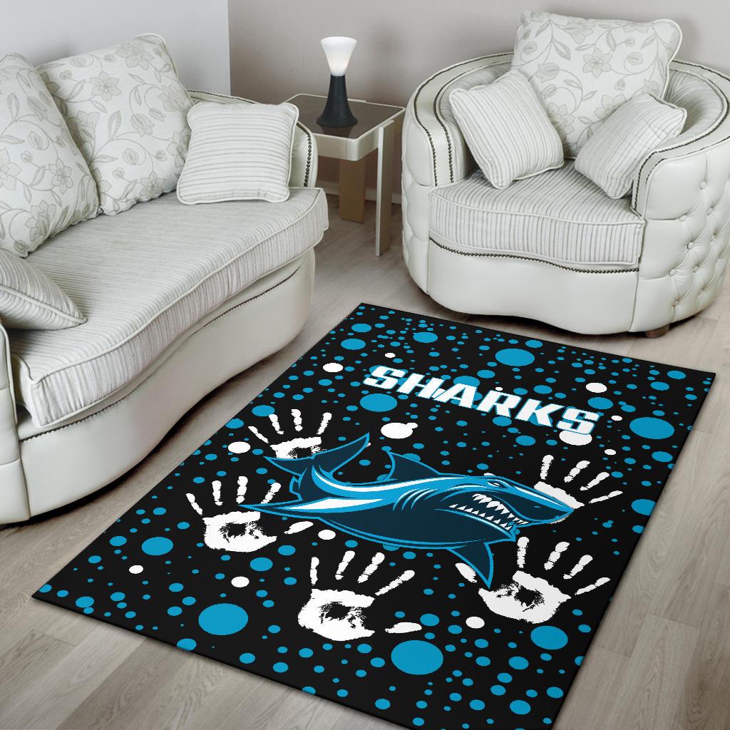 sharks-rugby-indigenous-area-rug-minimalism-version