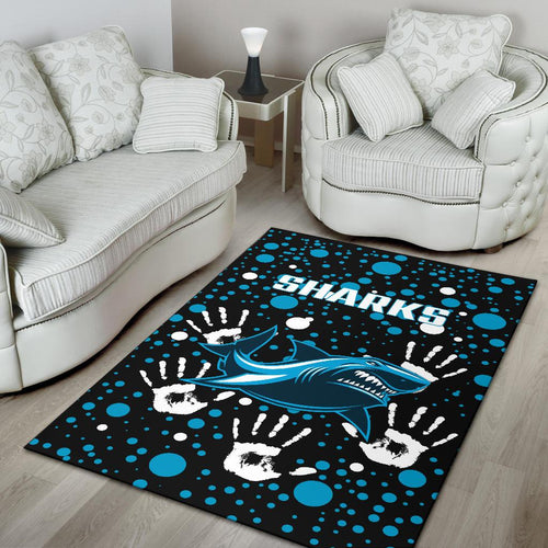 sharks-rugby-indigenous-area-rug-minimalism-version
