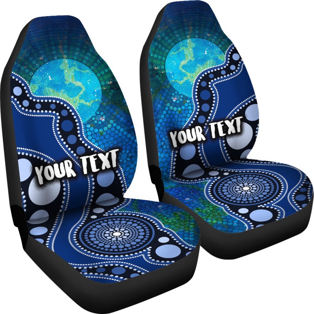 custom-text-aboriginal-car-seat-covers-australia-indigenous-flag-circle-dot-painting-art-blue