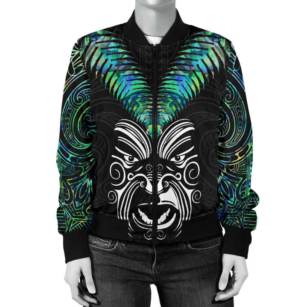 new-zealand-maori-moko-womens-bomber-jacket-paua-shell