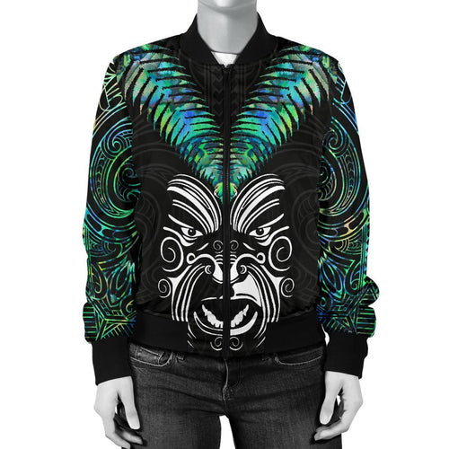 new-zealand-maori-moko-womens-bomber-jacket-paua-shell
