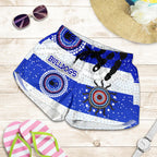 Bulldogs Women Shorts Indigenous Country Style No.1 - Vibe Hoodie