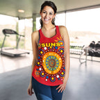 Gold Coast Women Racerback Tank Suns Indigenous - Vibe Hoodie