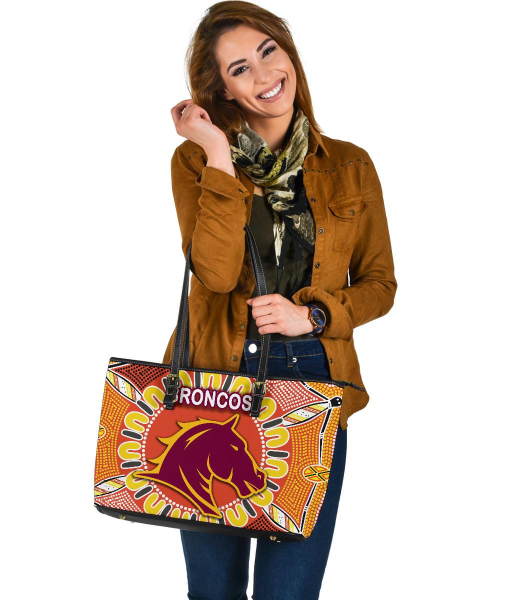 brisbane-large-leather-tote-broncos-indigenous-warm-vibes