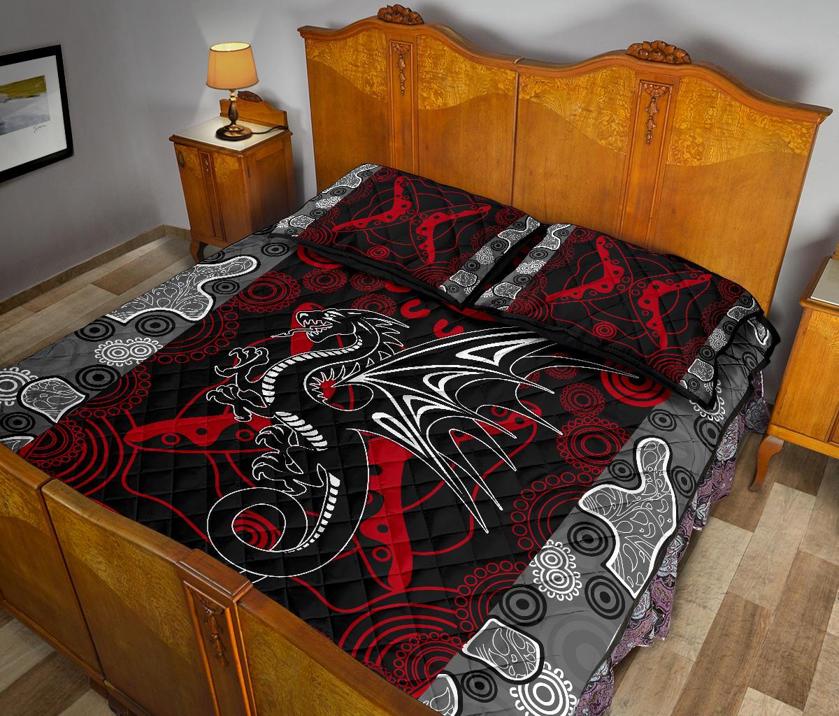 custom-personalised-dragons-quilt-bed-set-st-george-aboriginal
