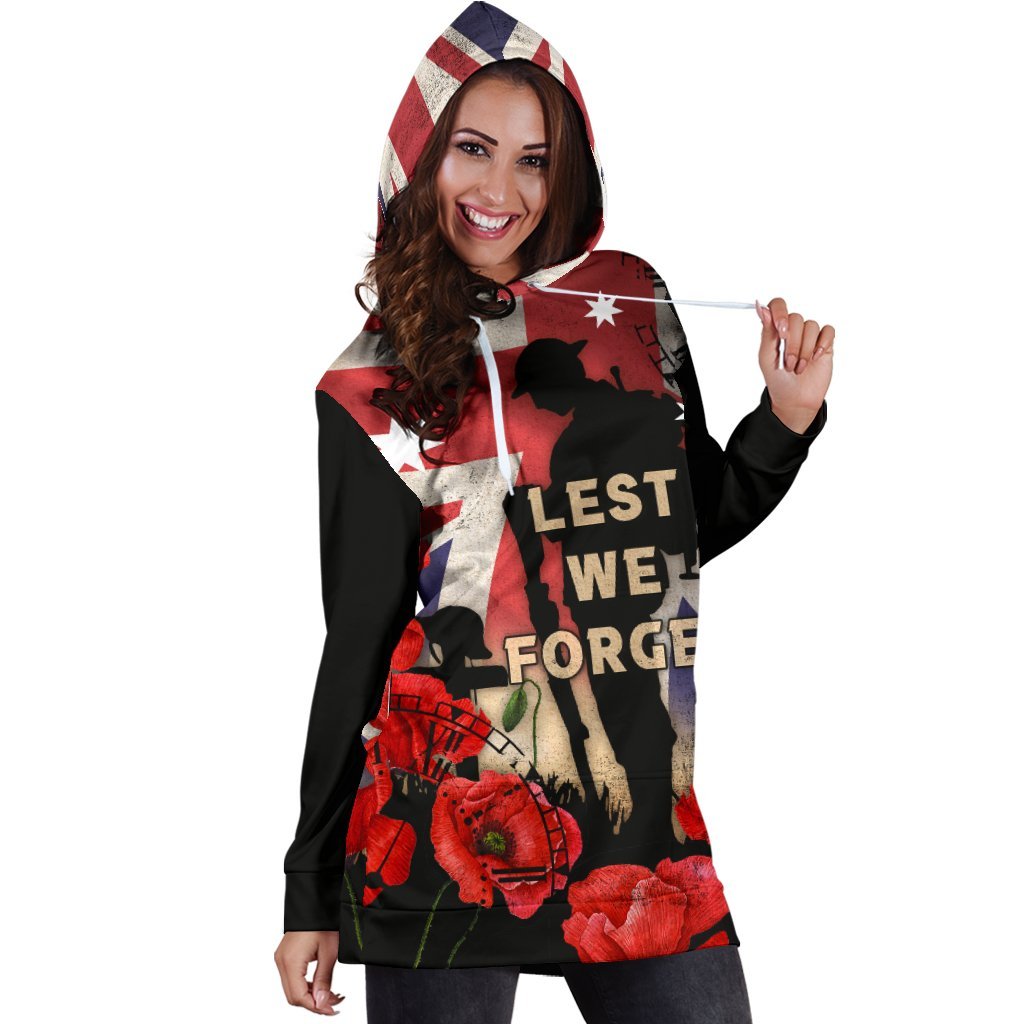 anzac-womens-hoodie-dress-a-day-we-will-never-forget