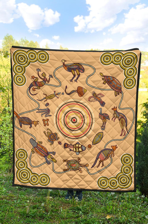 premium-quilts-australian-animals-coverlets-aboriginal-patterns