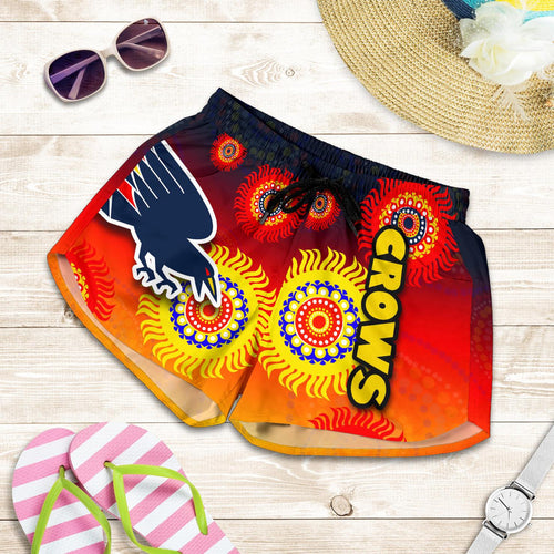 Adelaide Crows Special Style All Over Print Women's Shorts - Vibe Hoodie