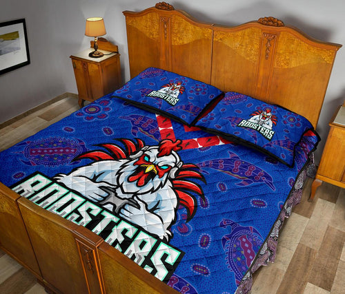 sydney-roosters-indigenous-anzac-quilt-bed-set-prairie-style