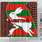 rabbitohs-shower-curtain