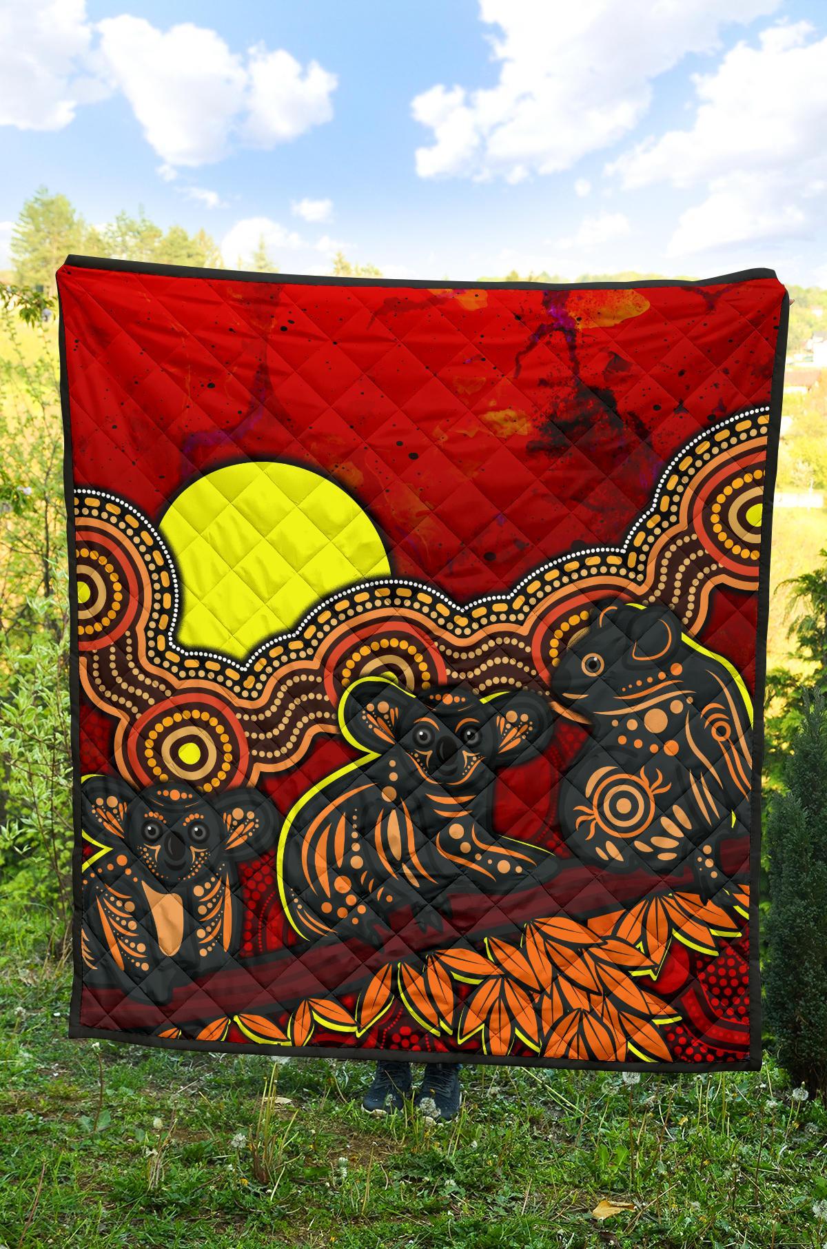 aboriginal-premium-quilt-australian-indigenous-koala