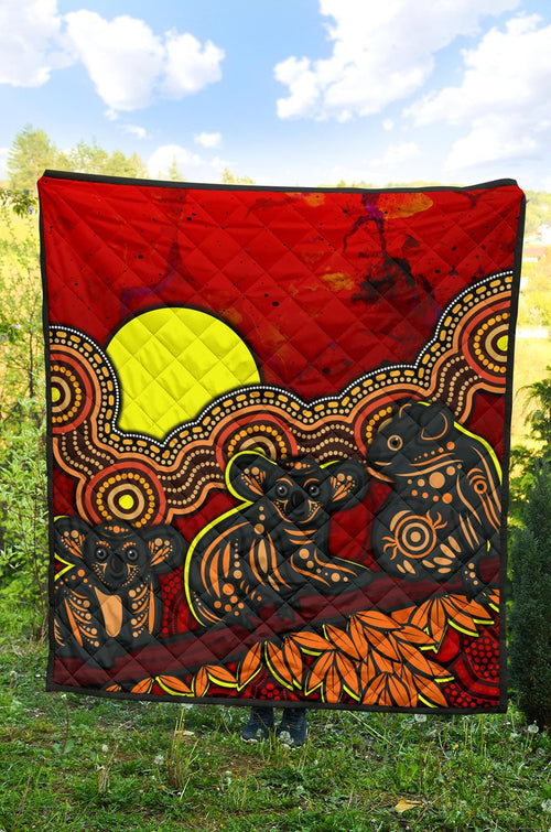 aboriginal-premium-quilt-australian-indigenous-koala