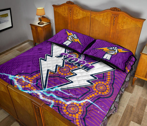 storm-quilt-bed-set-melbourne-indigenous-thunder