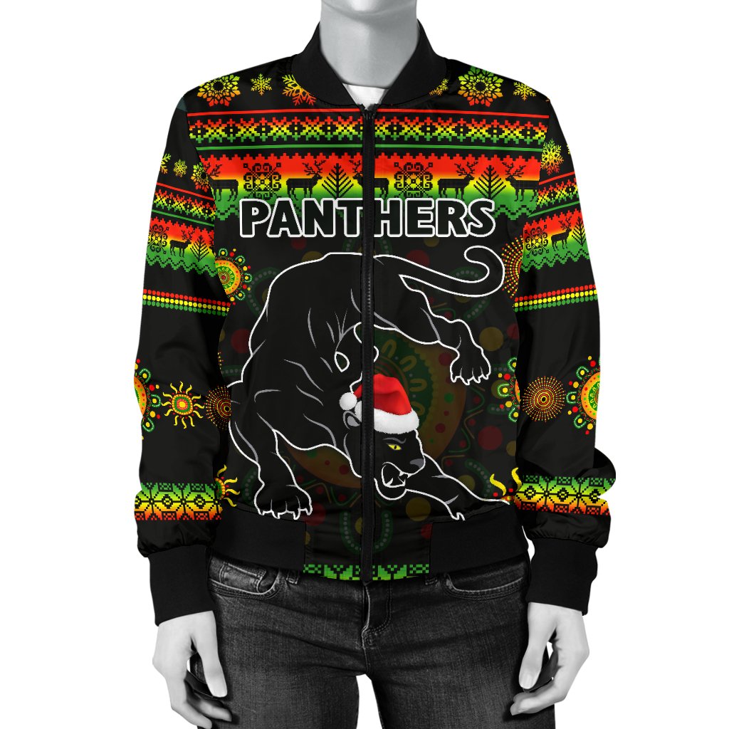 penrith-panthers-christmas-womens-bomber-jacket-indigenous