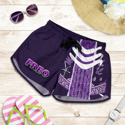 Fremantle Women Shorts Dockers Simple Indigenous Freo - Vibe Hoodie