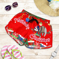 Christmas Women's Shorts Red - Merry Christmas - Vibe Hoodie