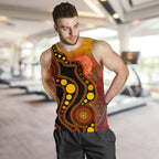aboriginal-mens-tank-top-australia-indigenous-flag-circle-dot-painting-art-golden