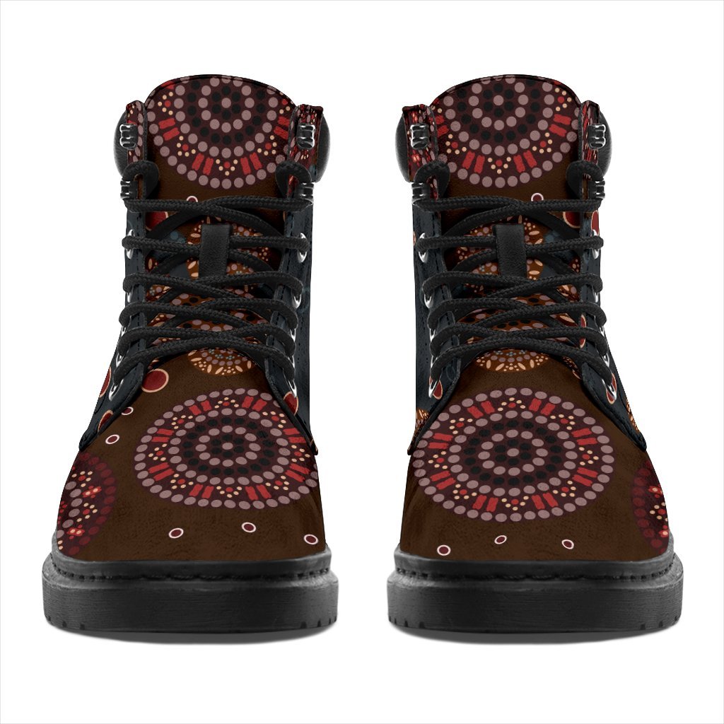 aboriginal-boots-circle-dot-painting-all-season-ver02