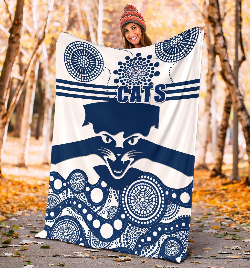 cats-premium-blanket-geelong-indigenous