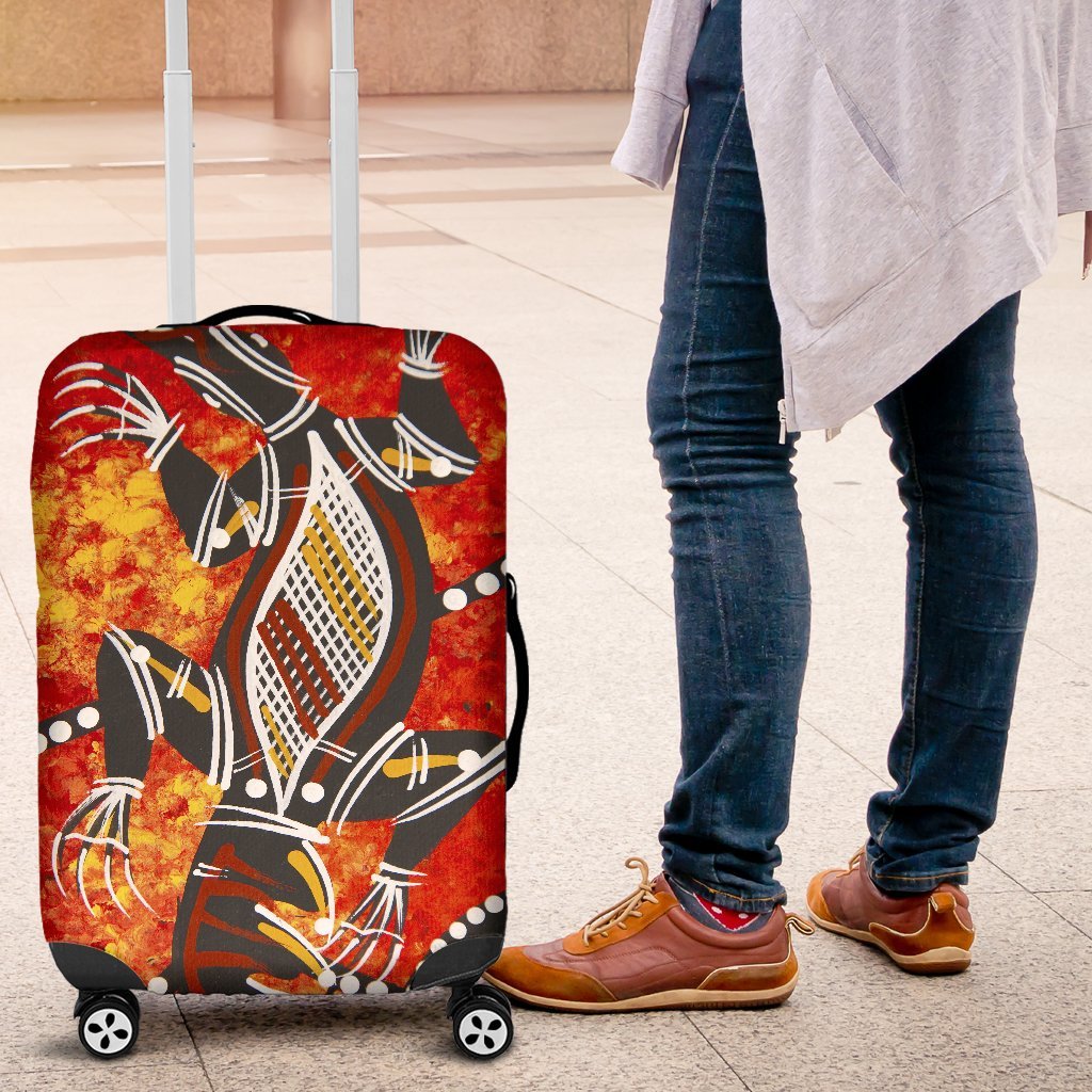 custom-luggage-covers-aboriginal-crocodile-and-kangaroo