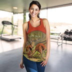 Racerback Tank - Koala Top Tank Landscape Art - Women - Vibe Hoodie