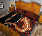 aboriginal-personalised-quilt-bed-set-indigenous-lizard-dreaming
