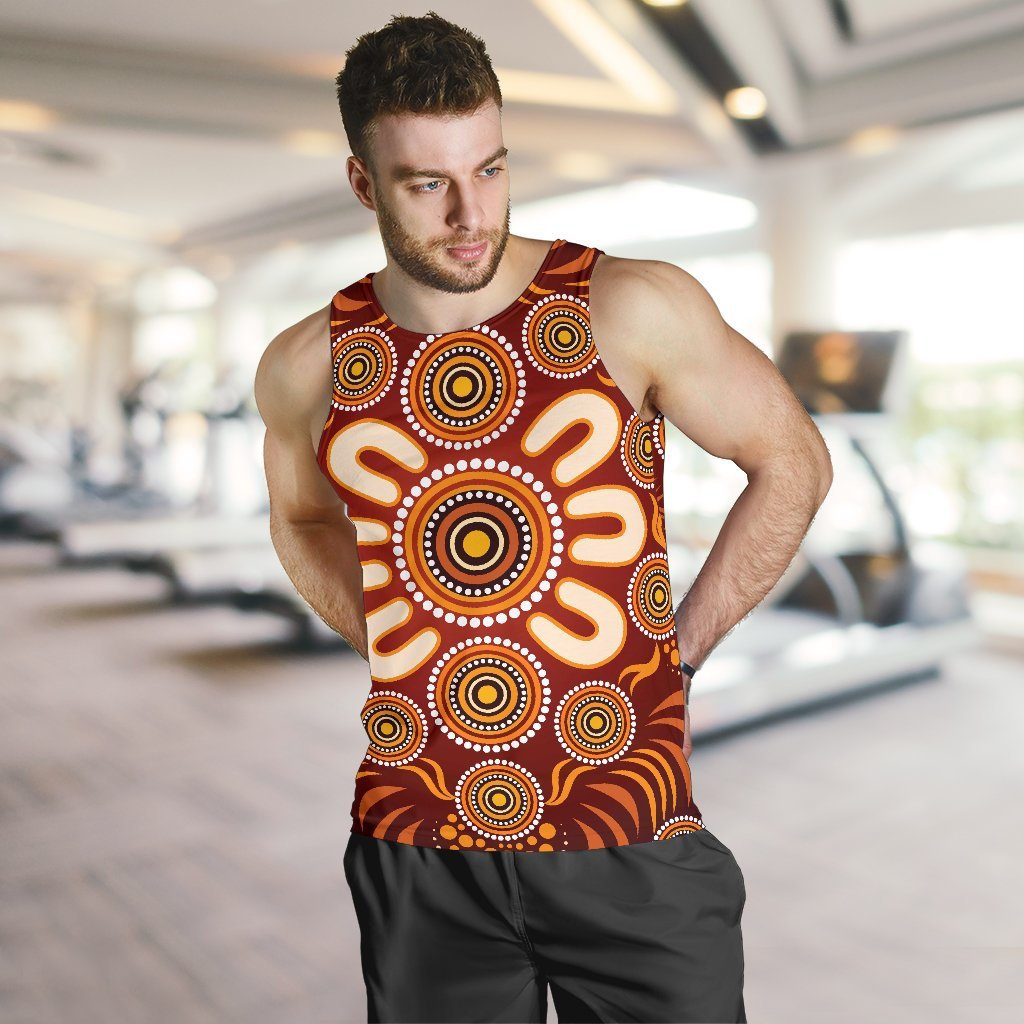 aboriginal-mens-tank-top-circle-flowers-patterns-ver03