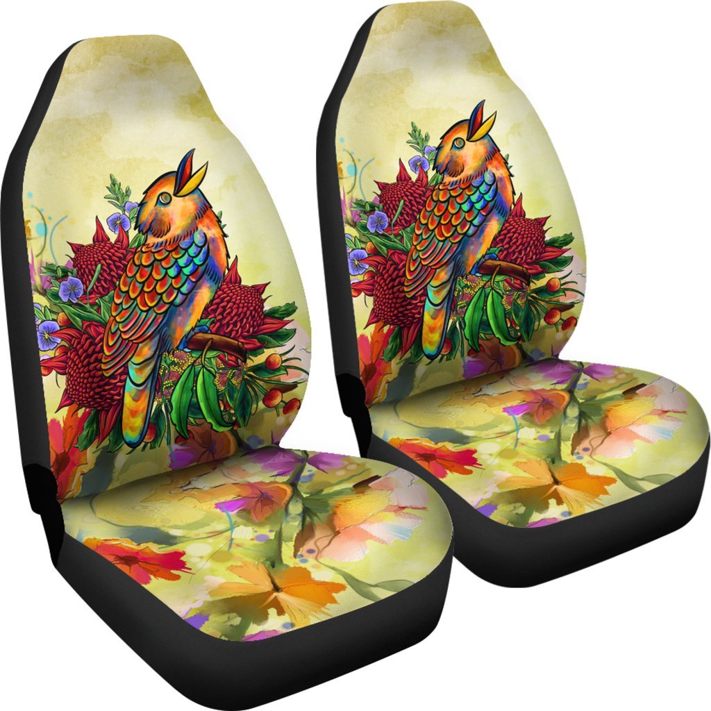 car-seat-covers-australia-kookaburra-with-waratah