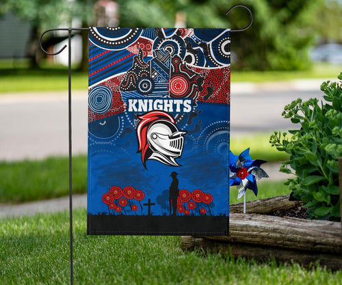 custom-personalised-knights-flag-newcastle-anzac-day-aboriginal