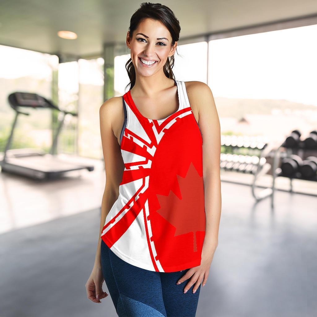 Canada Tank Top For Women Premium Style - Vibe Hoodie