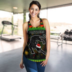 Penrith Panthers Christmas Women's Racerback Tank Indigenous - Vibe Hoodie