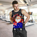 christmas-mens-tank-top-australia-santa-claus-hold-the-flag-black