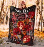 custom-aboriginal-premium-blanket-indigenous-fish-hand-art
