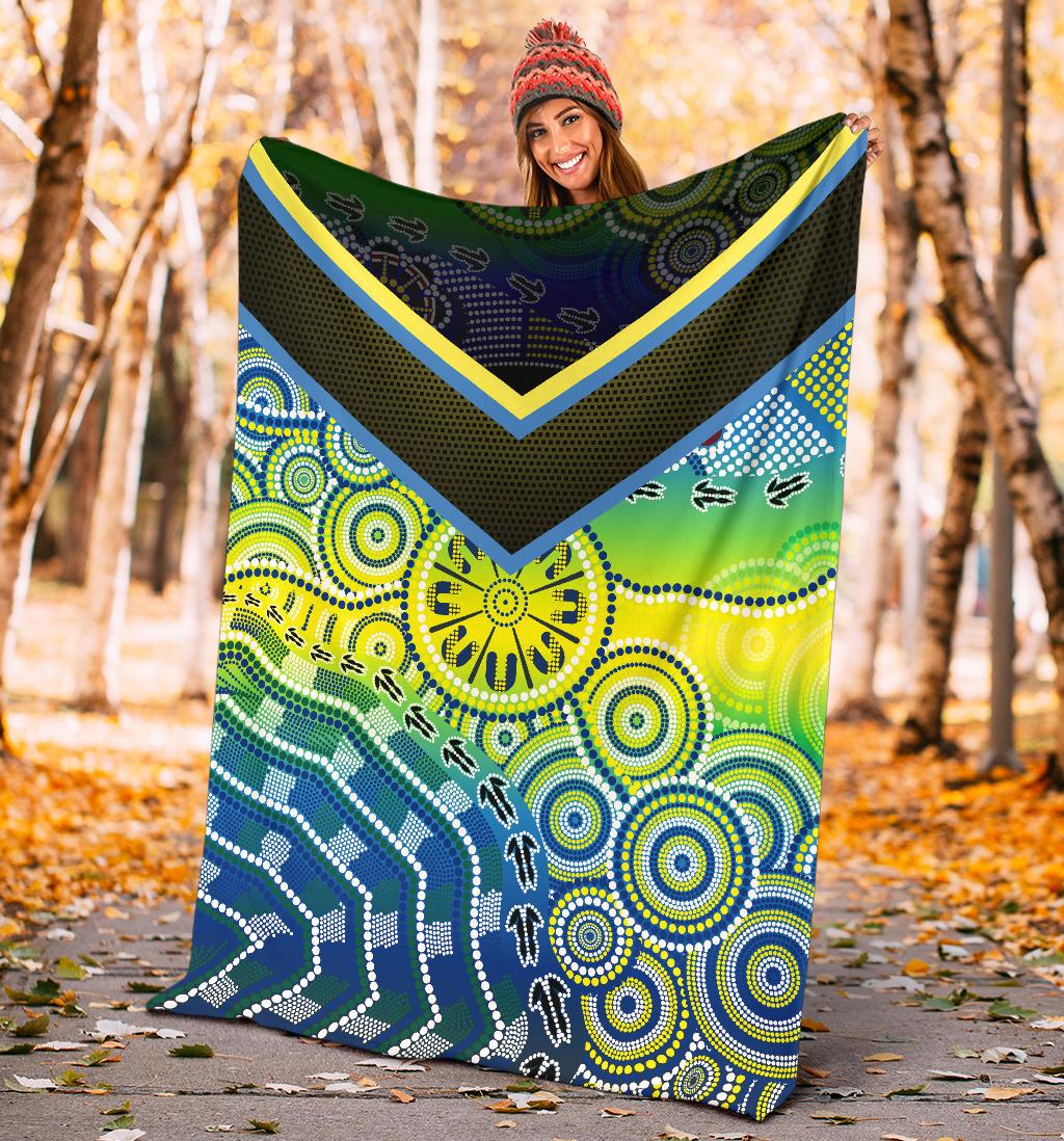 aboriginal-premium-blanket-dot-painting-indigenous-circle-patterns