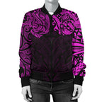 new-zealand-womens-bomber-jacket-maori-polynesian-tattoo-purple