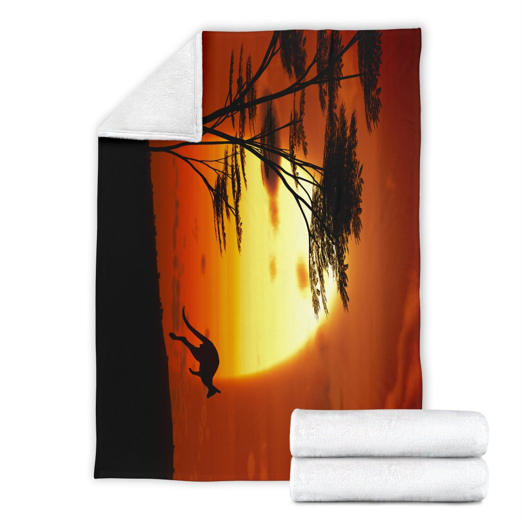 premium-blanket-kangaroo-blanket-sunset-ver01