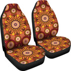 aboriginal-car-seat-covers-circle-flowers-patterns-ver01