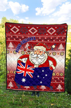 christmas-premium-quilt-australia-santa-claus-hold-the-flag-red