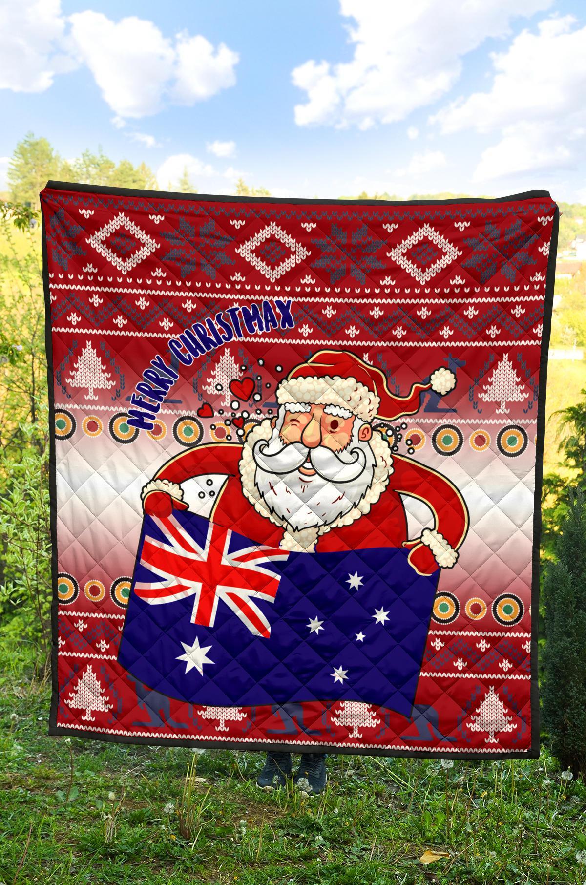 christmas-premium-quilt-australia-santa-claus-hold-the-flag-red