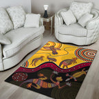 aboriginal-area-rug-indigenous-animals-life-art