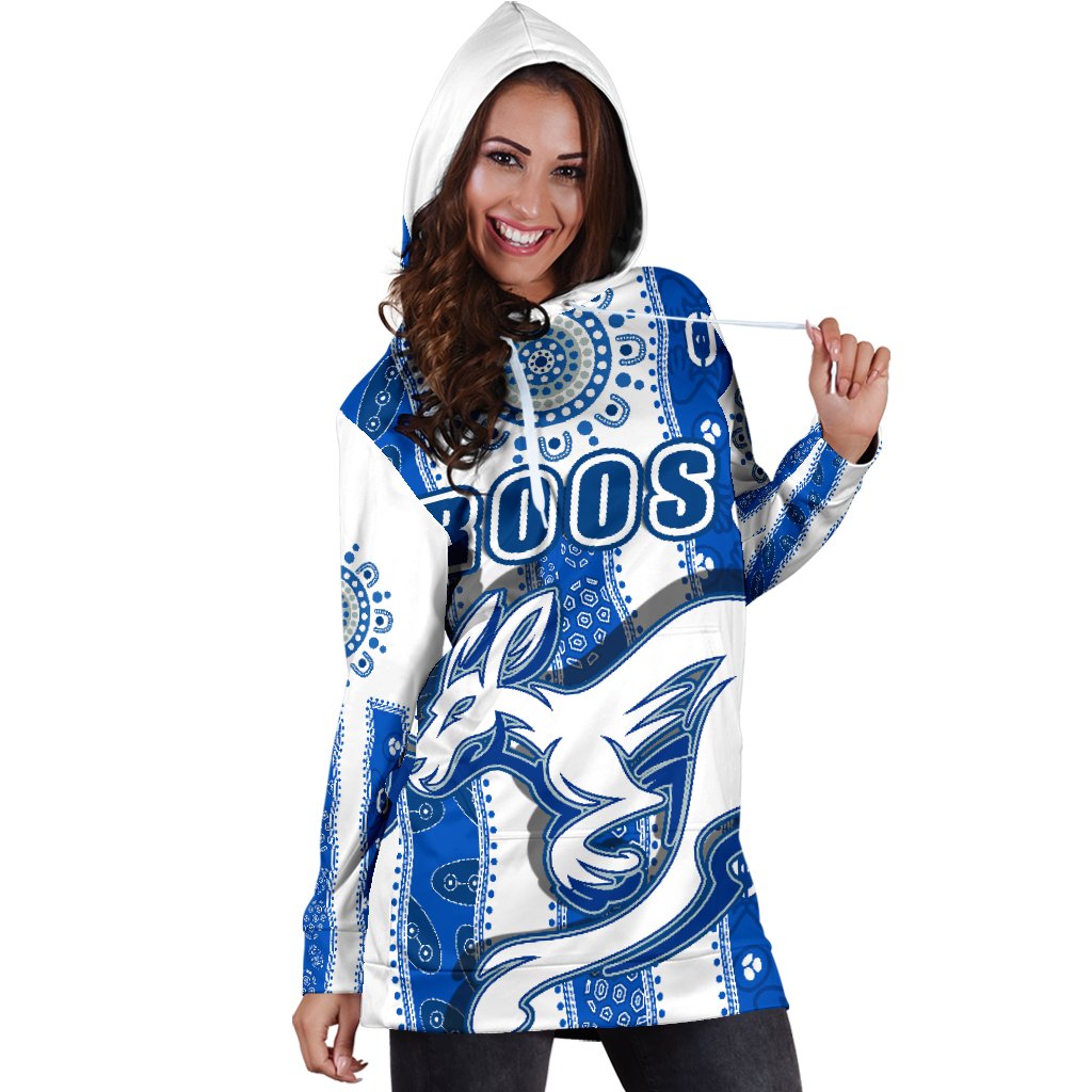 melbourne-kangaroos-women-hoodie-dress-indigenous-north-roos-white