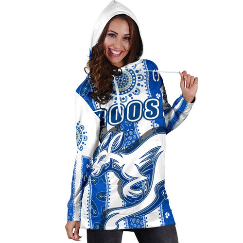 melbourne-kangaroos-women-hoodie-dress-indigenous-north-roos-white