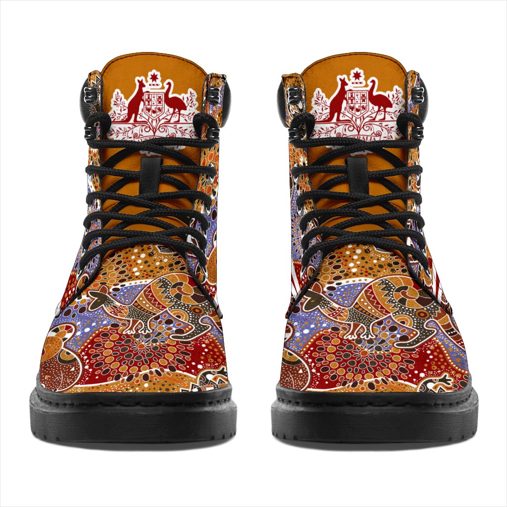 aboriginal-boots-lizard-kangaroo-patterns-australia-coat-of-arms-all-season