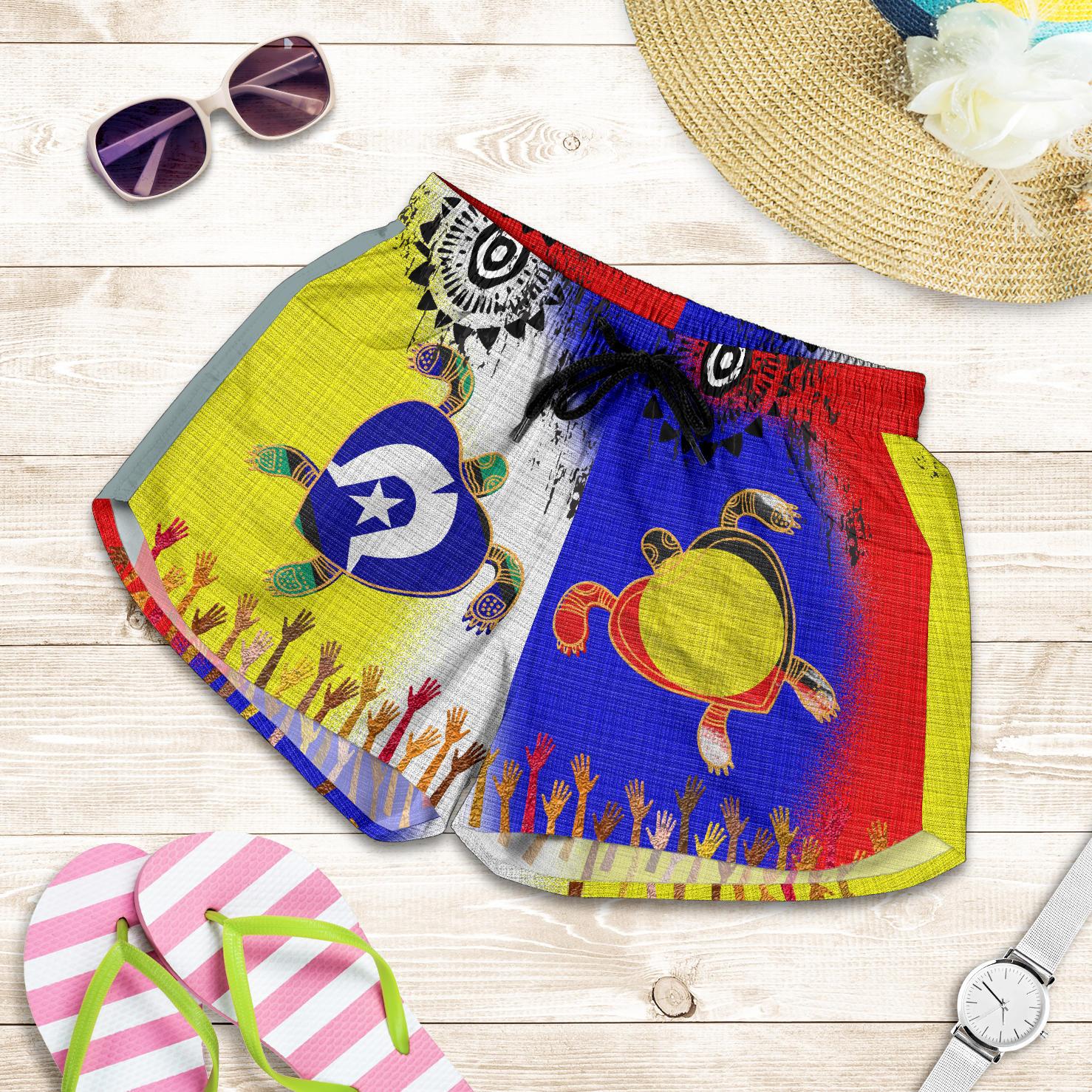 Aboriginal Women's Shorts, Naidoc  Week - Vibe Hoodie