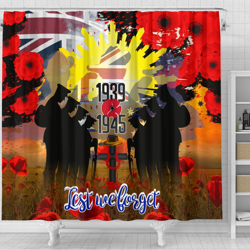 shower-curtain-anzac-day-2021-world-war-ii-commemoration-1939-1945