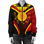 aboriginal-womens-bomber-jacket-indigenous-flag-with-footprint-hand-art