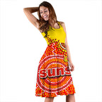 Gold Coast Women's Dress Sun Aboriginal - Vibe Hoodie