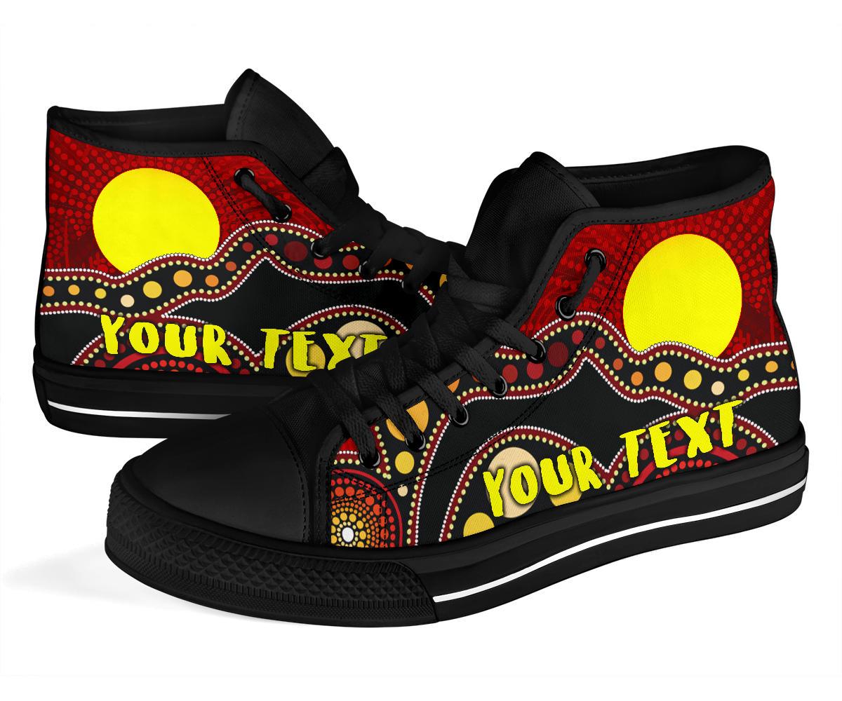custom-high-top-shoes-australia-aboriginal-lives-matter-flag